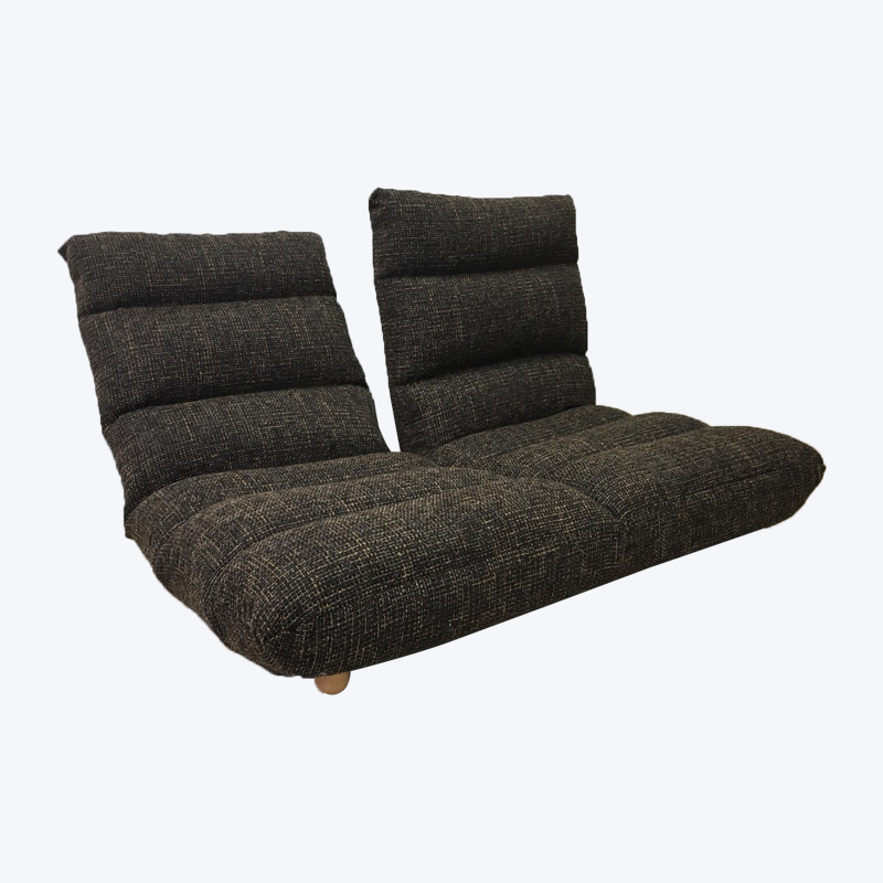 Is féidir urláir a choigeartú go neamhspleách fabraice dúbailte recliner foldable recliner leaba tolg leisciúil inchoigeartaithe SF716-2P