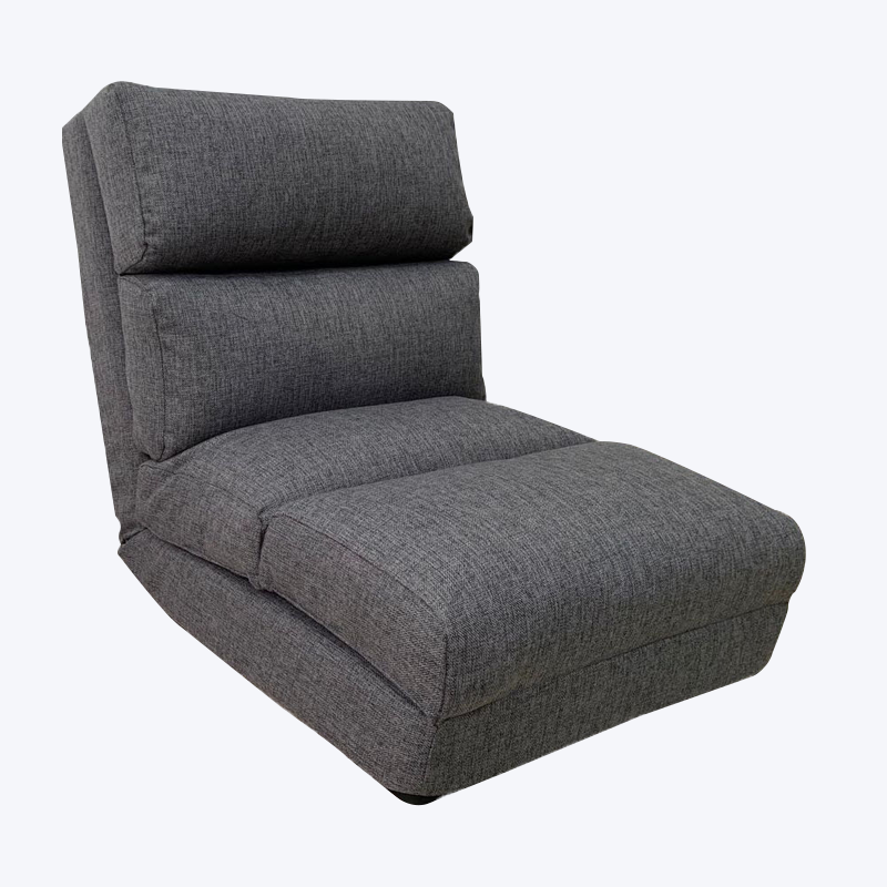 Reliner foldable plain, recliner leisciúil inchoigeartaithe urlár-go-uasteorainn, tolg singil 4A-50