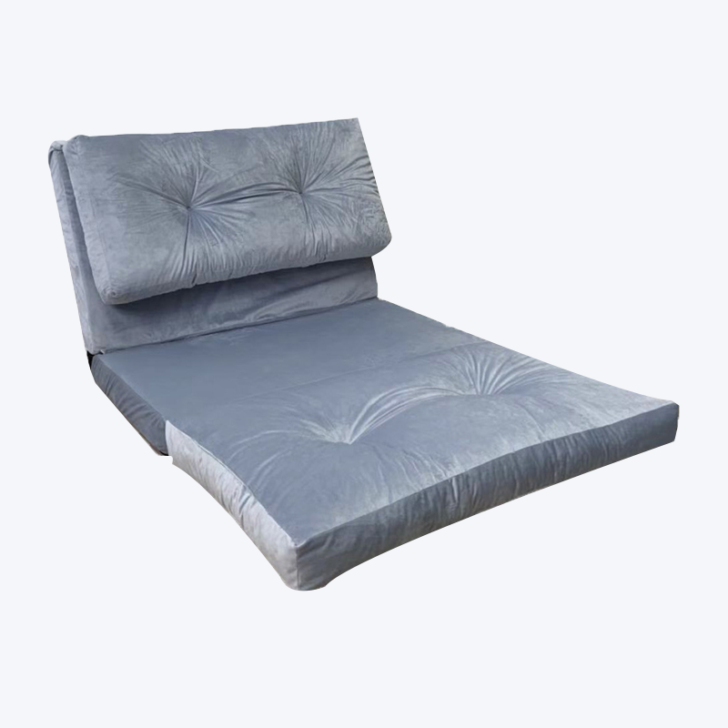 recliner foldable de stíl Eorpach, recliner leisciúil inchoigeartaithe le seasamh urláir, tolg singil 4A-60K