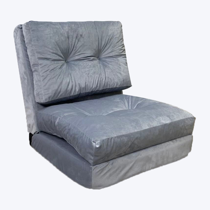 recliner foldable de stíl Eorpach, recliner leisciúil inchoigeartaithe le seasamh urláir, tolg singil 4A-60K