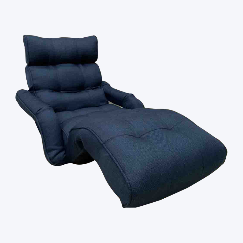 Cathaoir urláir inchoigeartaithe le headrest 3D agus footrest 936VG